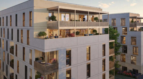 Programme immobilier neuf Clos Saint-Louis - Évreux hypercentre à 14 min de la gare (27000) - Référence : 17447
