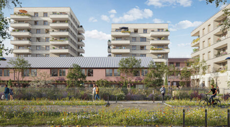 Programme immobilier neuf Vivo - Évry-Courcouronnes à proximité à pied du RER D (91000) - Référence : 16509