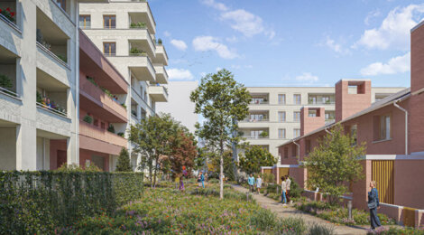 Programme immobilier neuf Vivo - Évry-Courcouronnes à proximité à pied du RER D (91000) - Référence : 16509
