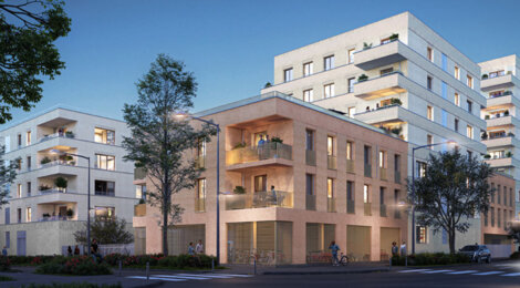 Programme immobilier neuf Vivo - Évry-Courcouronnes à proximité à pied du RER D (91000) - Référence : 16509