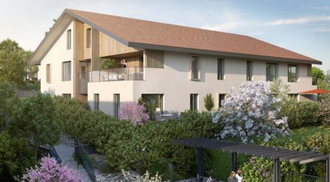Programme immobilier neuf Eleman - Excenevex : appartements neufs du studio au T4 à 150m du lac Léman (74140) - Référence : 15711