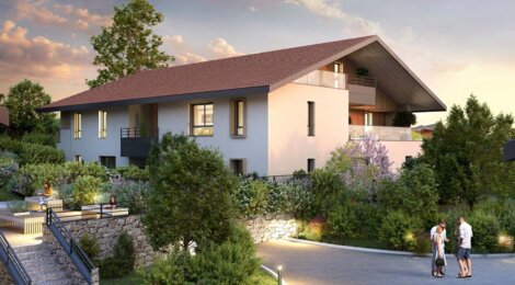 Programme immobilier neuf Eleman - Excenevex : appartements neufs du studio au T4 à 150m du lac Léman (74140) - Référence : 15711