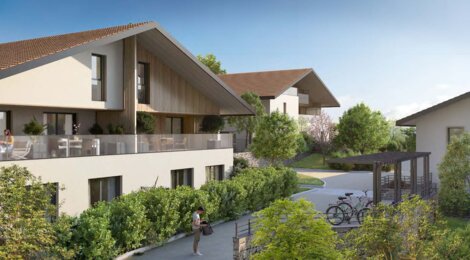Programme immobilier neuf Eleman - Excenevex : appartements neufs du studio au T4 à 150m du lac Léman (74140) - Référence : 15711