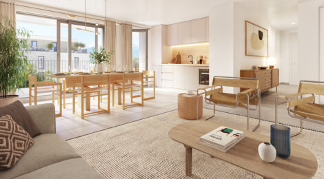 Programme immobilier neuf Harmonie - Eybens : appartements neufs du studio au T4 à 5 min d’Alpexpo (38320) - Référence : 15462