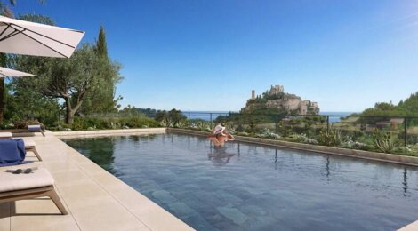 Programme immobilier neuf La Baie des Saphirs - Eze : appartements et villas neuves du 2 au 5 pièces entre Nice et Monaco (06360) - Référence : 16930