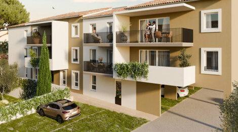 Programme immobilier neuf Le Domaine d'Emilie - Fabrègues proche centre historique (34690) - Référence : 13600