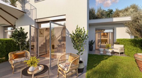 Programme immobilier neuf LES TERRASSES DU MONT -  Falicon : appartements neufs du studio au 4 pièces sur les hauteurs de Nice (06950) - Référence : 14395