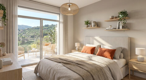 Programme immobilier neuf LES TERRASSES DU MONT - Falicon : appartements neufs du studio au 4 pièces sur les hauteurs de Nice (06950) - Référence : 14395