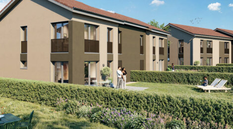 Programme immobilier neuf Naturea - Fareins cadre verdoyant près du Château Bouchet (01480) - Référence : 18521