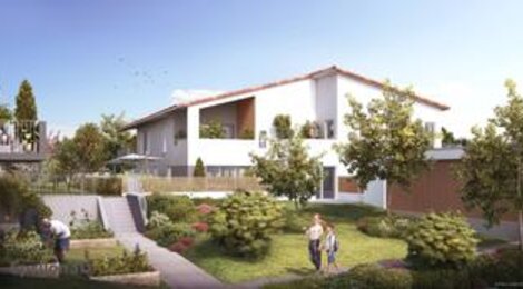 Programme immobilier neuf SAINTHESIA - Fargues-Saint-Hilaire : Appartements T2–T4 avec terrasses, jardins privatifs et proximité centre-bourg (33370) - Référence : 7004
