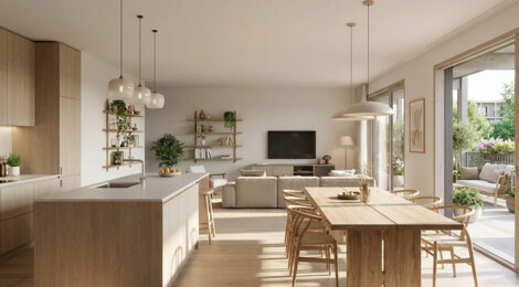 Programme immobilier neuf Rooj - Paimboeuf - Ferney-Voltaire - Ferney-Voltaire appartements lumineux proche Suisse (01210) - Référence : 17646