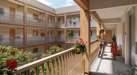 Programme immobilier neuf Neo Patio - Ferney-Voltaire proche du tramway (01210) - Référence : 14287