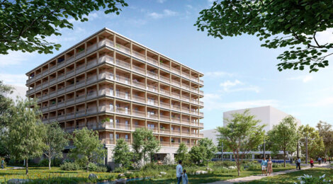 Programme immobilier neuf Neo Patio - Ferney-Voltaire proche du tramway (01210) - Référence : 14287