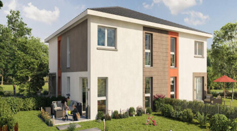 Programme immobilier neuf LES CARRÉS CLINT - Fessenheim : Appartements T4 avec jardins, terrasses et garages proche de la frontière suisse (68740) - Référence : 4506