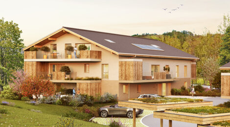 Programme immobilier neuf ALBA - Fillière Saint-Martin-Bellevue résidence savoyarde proche Annecy et Genève (74570) - Référence : 17730
