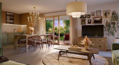 Programme immobilier neuf L'Orée des Prés - Fillières-Saint-Martin-Bellevue résidence neuve proche Annecy (74570) - Référence : 17372