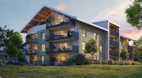 Programme immobilier neuf L'Orée des Prés - Fillières-Saint-Martin-Bellevue résidence neuve proche Annecy (74570) - Référence : 17372