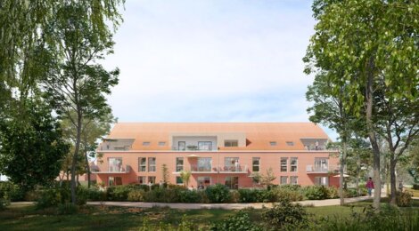Programme immobilier neuf Le Domaine de Flore - Fleurbaix : 17 appartements et 4 maisons neuves T2–T5 à 20 min de Lille (62840) - Référence : 12043