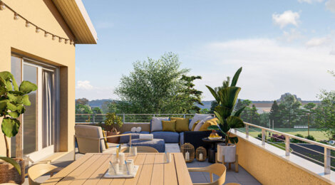 Programme immobilier neuf LE CLOS BEL'AIR - Fleurieux-sur-l'Arbresle proche place Benoit Dubost (69210) - Référence : 16059