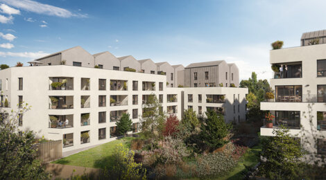 Programme immobilier neuf Cassiopée - Fleury-sur-Orne écoquartier proche du centre de Rouen (14123) - Référence : 14455