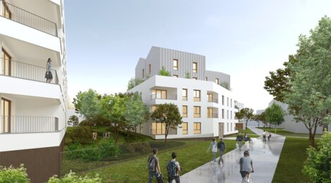 Programme immobilier neuf Cassiopée - Fleury-sur-Orne écoquartier proche du centre de Rouen (14123) - Référence : 14455