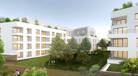 Programme immobilier neuf Cassiopée - Fleury-sur-Orne écoquartier proche du centre de Rouen (14123) - Référence : 14455