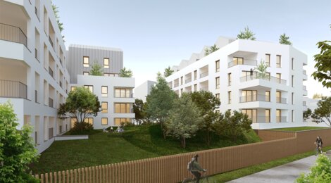 Programme immobilier neuf Cassiopée - Fleury-sur-Orne écoquartier proche du centre de Rouen (14123) - Référence : 14455