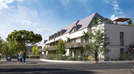 Programme immobilier neuf Les Jardins de Musset - Fondettes : 22 appartements neufs T2–T5 à 15 min du centre de Tours (37230) - Référence : 15356