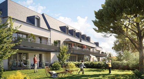 Programme immobilier neuf Les Jardins de Musset - Fondettes : 22 appartements neufs T2–T5 à 15 min du centre de Tours (37230) - Référence : 15356