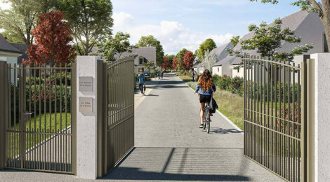 Programme immobilier neuf Les Logis de la Perrée - Fondettes : Appartements T3–T4 et maisons avec jardins privatifs, piscine et proximité Arboretum de la Perrée (37230) - Référence : 14694