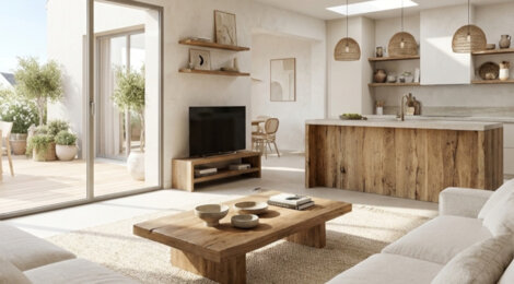 Programme immobilier neuf Les Logis de la Perrée - Fondettes : Appartements T3–T4 et maisons avec jardins privatifs, piscine et proximité Arboretum de la Perrée (37230) - Référence : 14694