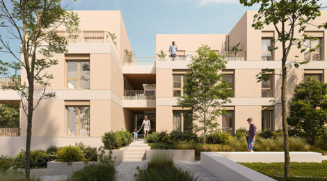 Programme immobilier neuf Sourcea - Fontaine écoquartier Porte du Vercors proche tram A (38600) - Référence : 15383