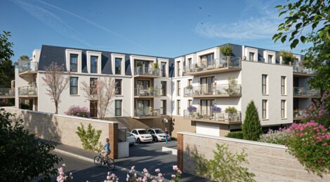Programme immobilier neuf LES  2 LIONS - Fontaine-la-Mallet centre à proximité du Havre (76290) - Référence : 17124