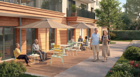 Programme immobilier neuf SERENLY FONTAINEBLEAU - Fontainebleau résidence seniors proche du centre-ville (77300) - Référence : 18579