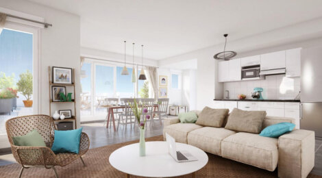 Programme immobilier neuf VERT FONTAINES - Fontaines-Saint-Martin : appartements T2-T4 duplex avec espaces extérieurs près de Lyon (69270) - Référence : 3191