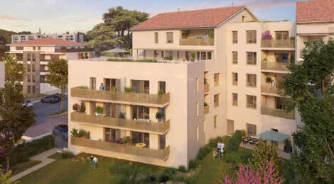 Programme immobilier neuf Millésime - Fontaines-sur-Saône à proximité du Parc de la Tête d’Or en 30 min (69270) - Référence : 16058