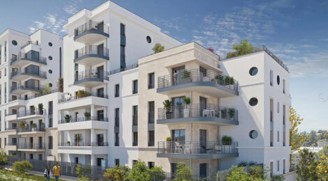 Programme immobilier neuf L'Orée des Vergers - Fontenay-aux-Roses proche Paris avec RER B et cadre moderne (92260) - Référence : 17147
