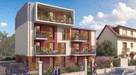 Programme immobilier neuf VILLA ROSELIA (94) - Fontenay-sous-Bois résidence intimiste proche RER A Val de Fontenay (94120) - Référence : 17791