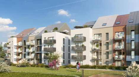 Programme immobilier neuf L'ANNEXE - Fougères : Appartements T2–T4 avec balcons, parking et luminosité proche du centre historique (35300) - Référence : 13440