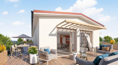 Programme immobilier neuf Le Domaine - Francheville le Bourg - Francheville : appartements neufs du 2 au 4 pièces proche bus C20 (69340) - Référence : 15252