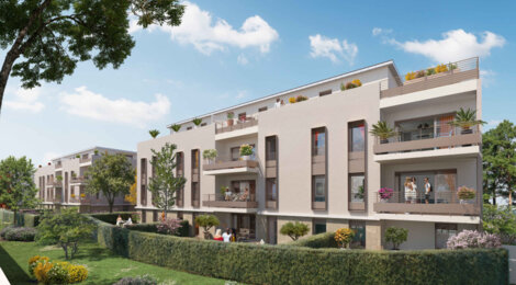 Programme immobilier neuf Le Domaine - Francheville le Bourg - Francheville : appartements neufs du 2 au 4 pièces proche bus C20 (69340) - Référence : 15252