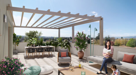 Programme immobilier neuf Les Allées du Moulin - Francheville : appartements neufs T2–T4 à 10 km de Lyon Presqu’Île (69340) - Référence : 15911