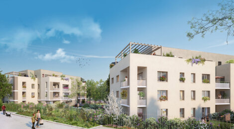 Programme immobilier neuf Les Allées du Moulin - Francheville : appartements neufs T2–T4 à 10 km de Lyon Presqu’Île (69340) - Référence : 15911