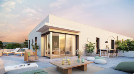 Programme immobilier neuf ILEX - Francheville : Appartements studio–T5 avec terrasses, parking sécurisé et proximité commodités (69340) - Référence : 14611
