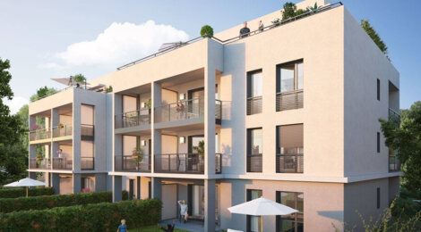 Programme immobilier neuf ILEX - Francheville : Appartements studio–T5 avec terrasses, parking sécurisé et proximité commodités (69340) - Référence : 14611