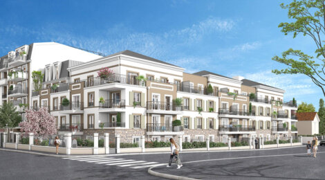 Programme immobilier neuf L'unique - Franconville : Appartements studio–T4 avec balcons, terrasses et cuisine ouverte à 2 min de la gare RER C (95130) - Référence : 5869