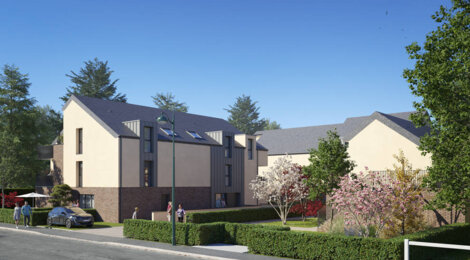 Programme immobilier neuf SANTINI - Franqueville-Saint-Pierre à quelques minutes de Rouen (76520) - Référence : 12059