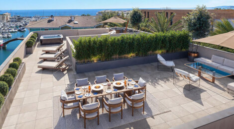 Programme immobilier neuf Marina B - Fréjus port et plages accessibles à pied (83600) - Référence : 16426