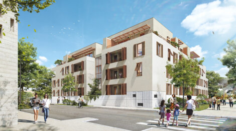 Programme immobilier neuf LES JARDINS DE GAETA - Frontignan : appartements neufs T2–T5 dans l’écoquartier des Pielles (34110) - Référence : 9103