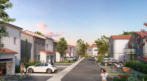 Programme immobilier neuf Le Clos Sauveur - Frouzins le long du canal Saint-Martory (31270) - Référence : 8151
